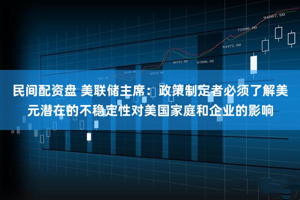 民间配资盘 美联储主席：政策制定者必须了解美元潜在的不稳定性对美国家庭和企业的影响